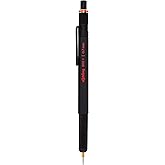 Rotring 800+ İki Fonksiyonlu Mekanik Kurşun Kalem 1900182, Siyah, 0.7 mm