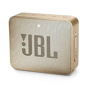 JBL Go 2 3.1 Watt Wireless Bluetooth Portable Speaker (Champagne)