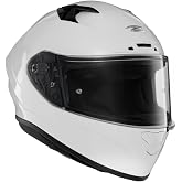 ZEUS ZS-826 Kapalı Motosiklet Kaskı White XS