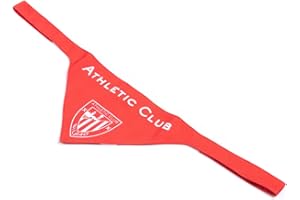 ATHLETIC CLUB BILBAO - Pañuelo para Mascotas, Bandana para Perros Grandes, Medianos, Pequeños, Colores del Equipo, Talla Única, Producto Oficial de (CyP Brands)