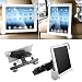 Produktbild Universal Tablet Halterung,Auto Kopfstütze 360 Grad Drehbar Super Praktisch Kompatibel mit 7-10 Zoll Tablets wie iPad Mini/Air, Google Nexus, Samsung Galaxy Tab 3/4/4 LTE, Note, Kindle Fire HD 7, Tesco Hudl, und Sony Xperia Z3 -black