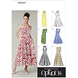 Vogue Sewing Pattern 8727 Ladies Dress Sizes: 6-8-10-12-14