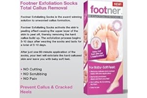 Footner Exfoliating Socks 1 Paar - im 2er-Pack