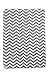 Meyco Baby Blanket 100% Cotton (75 x 100 cm, Chevron Anthracite)