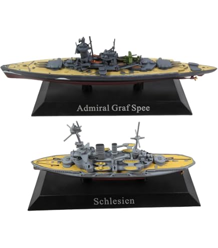 DeAgostini SMS König 1913 – Modello Nave Da Guerra 1:1250, Incrociatore Corazzato WS18