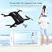 Produktbild JXD 523W Selfie RC Drohne Quadcopter mit Kamera WIFI FPV Höhehalten Funktion Headless Modus Foto Video Aufnahme Live Übertragung Faltbare Drohne Taschendrohne