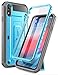 Price comparison product image SupCase iPhone XR Case, Full-body Rugged Holster Case with Built-in Screen Protector for Apple iPhone XR (2018 Release), Unicorn Beetle Pro Series -Retail Package (Blue)