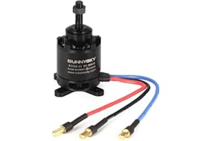 SPARKHOBBY Motore brushless Serie X2216 (Albero Piatto/Albero di Uscita Posteriore) 880KV / 1100KV / 1250KV / 1400KV / 2400KV per Drone ad Ala Fissa RC (1PC X2216 1250KV)