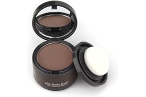 GOWWIM Hairline Powder, Hair Root Dye, Instantly Hair Color Shadow Cover Gray Hair Root, Hair Touch-Up, Thin Hair Powder 4g