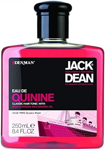 JACK DEAN DENMAN BARBERS AFTER CUT EAU DE QUININE HAIR TONICWITH MACADAMIA OIL 250ml -