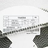  100pcs/lot Diodo M4 1 N4004 SMD 1 A 400 V rectificador Diodo