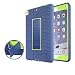 Produktbild iPad Pro 10.5 Fall, nokea [New] [Reifen] 3 in 1 Heavy Duty Silikon und Kunststoff Rugged Schutz Fall mit Built in Kickstand für Apple iPad Pro 26,7 cm 2017 Release Tablet, Navy Green