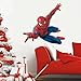 Huge Large Spiderman Wall Stickers Children Boys Bedroom Decal art Mural Decor
