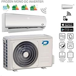 Diloc Frozen Climatiseur inverter mural - R32, 9000 Btu et compresseur Sharp - D. frozen9 + D. frozen109