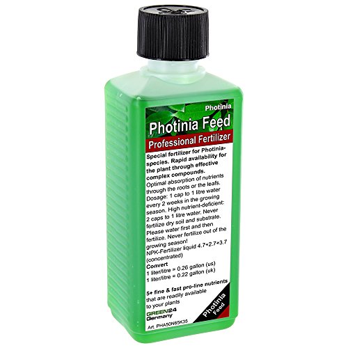 Photinia-Dünger HIGH-TECH Pflanzen Dünger für Glanzmispel Lorbeermispel Photinien - 2