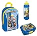 Produktbild Rucksack Set Bob der Baumeister 3tlg. mit Brotdose und Trinkflasche z.B. für den Kindergarten / Krippe Bagger BODP7631