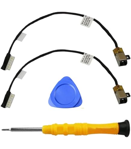 GinTai DC Power Jack Cable For Dell Inspiron 14 5480 5580 - Charging Port Replacement