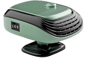 JUMPLUSHION Auto-Heizung, 12 V, 120 W, tragbare Auto-Heizung, Windschutzscheiben-Abtauer, 2-in-1-Auto-Heizungskühler, verstellbare Richtung, Auto-Heizung für den Winter
