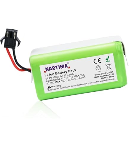 Batería 6800Ah INR18650 26-4S2P 14.8V Copatible con Proscenic