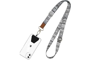 APUKESE Colgante para movil, válido para todo tipo de moviles y con una sujección espetacular. Compatible con todos los móviles del mercado. Correa regulable.…