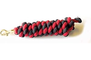 Rhinegold Twin Rope - Black/Red