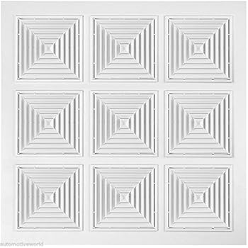 Ceiling Grill Large 595 X 595 Vent Grill Plastic White Fits