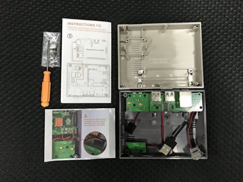 Nespi Caso  Retroflag Nes Caso Dise  ado para Raspberry Pi 3  2 y B  