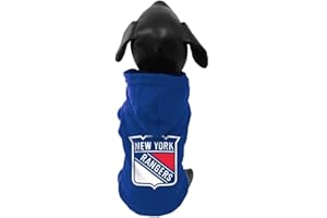All Star Dogs NHL Unisex NHL New York Rangers Baumwolle Hooded Dog Shirt