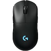Logitech G PRO 2 LIGHTSPEED mouse da gaming wireless per destrimani o mancini, fino a 4 pulsanti laterali magnetici personali