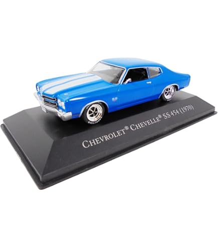 Modèle Réduit Voiture IXO Chevrolet Chevelle SS 454 1970 - Échelle 1/43, Neuf Sous Blister