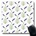Produktbild Mousepads Violet Green Aromatherapie Lavendel Aquarell Muster Blumen auf Aroma Natur Lila Aromatische Blüte Längliche Form rutschfeste Gaming Mouse Pad Gummi Längliche Matte,Gummimatte 11,8"x 9,8" 