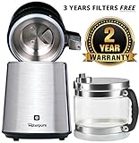 Kohlefilter Edelstahl-Wasserdestillationsgerät mit Glaskrug