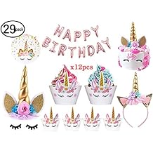 amazoncouk unicorn cake topper
