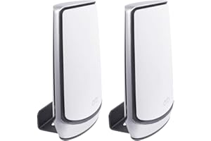 ‎BECEMURU BECEMURU Wandhalterung Ständerhalter Aluminiumlegierung Wandhalterung Schutzhalterung Schutz für NETGEAR Orbi RBK852/RBK853/RBK750/RBK752/RBK753 WiFi 6 Mesh-WLAN-System (2 Pack)