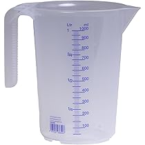 Brocca Di Misura Unimet 485178 - Capacità 1000 Ml, Con Scala Leggibile | Resistente Ad Acidie Alcali, Made In Germany - Foto 7