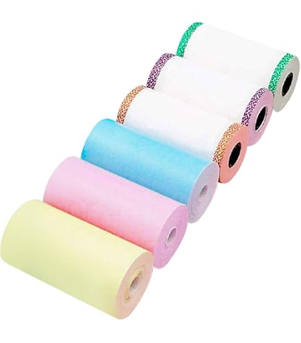 Mini Thermal Sticker Paper Refill - 3 Rolls (57x25mm) For S1 & Pocket Printers - View #11
