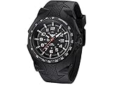  KHS Tactical reloj hombre Sentinel A Black  Rubber Black KHS.SEAB.S