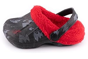 R-ISLAND Zuecos Invierno para niños,Clogs niños,Unisex,con Forro,La Talla 30-35,Eva,Antideslizante,Perfectamente para los nños y Evitar Frio.