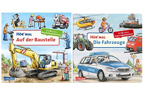 Preisvergleich Produktbild Hör Mal: Auf der Baustelle + Hör Mal: Die Fahrzeuge