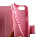 iPhone 5S Case,iPhone 5 Cover,Flip Case for iPhone 5/5S ,Ukayfe iPhone 5/5S Elegant Red Butterfly Flower Pattern PU Leather Flip Wallet [Stand Feature] Flip Folio Protective Skin Case for iPhone 5/5S with 1 x Black Stylus (Today is Lovely Day)