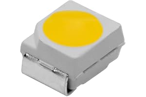 Lumonic 50x LED superluminosi di tipo SMD 3528 PLCC2 - LED alta potenza da saldare per il fai da te in colore bianco 6000K - Dimensioni: 3,5x2,8mm