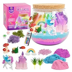 Terrario Unicornio para Niñas, Kit