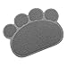 Produktbild Tera® Vorleger Matte Kleine elastische PVC Pfote Design Matratze Haustier-Tischset Platzmatte Tischmatte für Hunde Katzen Katzentoiletten