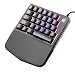 Produktbild Wokee Alleingang Mechanical Gaming Tastatur K108 Wired 28 Tasten LED Backlit USB Ergonomische Einhand Tastatur Gaming Keyboard Hand Halterung für Laptop
