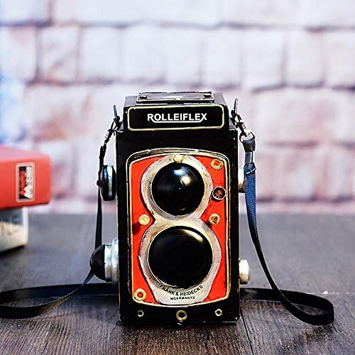 XZX Home Retro camera model window photo studio home furnishings Decoration , black