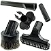 Produktbild spares2go Mini Fugendüse Treppe & rund Pinsel Caddy Kit für Morphy Richards Staubsauger (32 mm)