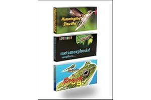 Fliptomania Natura Flipbook 3-Pack: Farfalla, Colibrì, e Rana