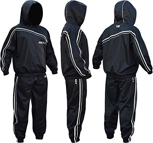 RDX Sauna Schwitzanzug Sweatanzug Saunaanzüge Trainingsanzug Fitnessanzug Schweiß Anzug Schweissanzug - 5