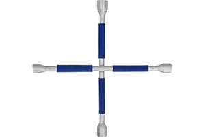 ‎GOODYEAR GOODYEAR 75520 Premium Kreuzschlüssel, mit rutschfester Beschichtung, Radkreuz, Radschlüssel für fast alle gängigen Autos