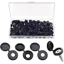 200 Coprivite A Cerniera Bianchi - Tappi Per Viti Per Mobili E Armadi - Foto 3